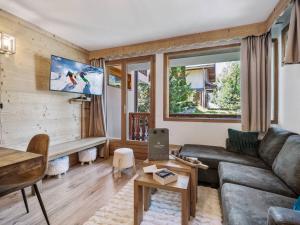 Posezení v ubytování Grand appartement ski in/ski out pour 10 pers. à Saint Martin de Belleville, WiFi, balcon - FR-1-570-63