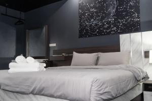 Letto o letti in una camera di Skyzie nimman with airport pick up