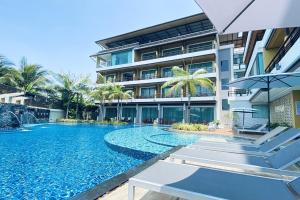 Bazén v ubytování Aqua Resort SHA Plus nebo v jeho okolí
