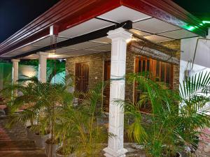 Κήπος έξω από το Jungle View Inn