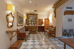 Posezení v ubytování Hotel Machiavelli Palace
