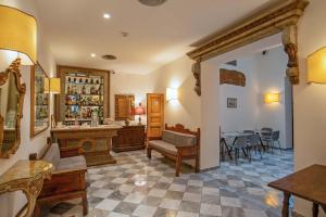 Posezení v ubytování Hotel Machiavelli Palace