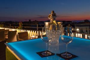 Balkón nebo terasa v ubytování Hotel Machiavelli Palace