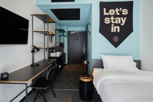 The Social Hub Glasgow客房内的一张或多张床位