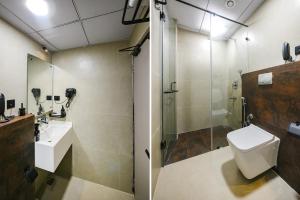 Koupelna v ubytování FabHotel Prime Elegance Suites