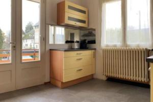 Kuchyňa alebo kuchynka v ubytovaní Maison des Vues Imprenables, Jacuzzi, 1h15 Geneva