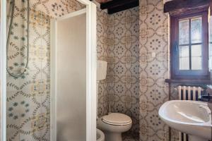 Koupelna v ubytování Casa Tramonto