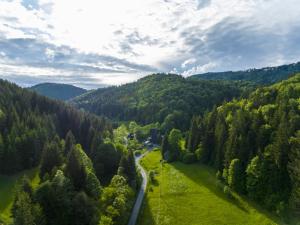 Příroda nedaleko apartmánu