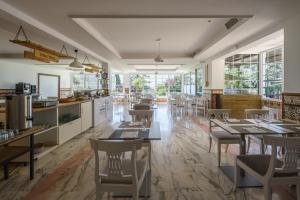 Un restaurante o sitio para comer en Crisol Jardines de Córdoba