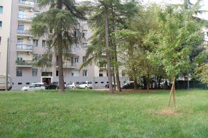 Vonkajšia záhrada v ubytovaní Orchidea