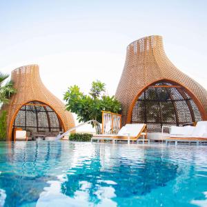 Sundlaugin á Waldorf Astoria Doha Lusail eða í nágrenninu