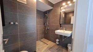 Koupelna v ubytování Hotel Central Hauptbahnhof