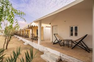 شرفة أو تراس في Royal Jaisalmer Resort with Swimming Pool