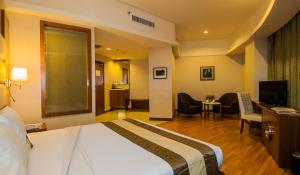Posezení v ubytování Pearl View Hotel Prai, Penang