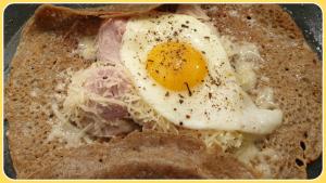 Možnosti snídaně pro hosty v ubytování Marie la Fée Endormie, 'breizh brunch' & balnéo