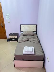 Postel nebo postele na pokoji v ubytování Hotel Iseberi