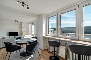 Χώρος καθιστικού στο Penthouse in zentraler Lage