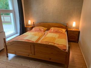 En eller flere senge i et værelse på Hund