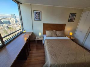 Ένα ή περισσότερα κρεβάτια σε δωμάτιο στο Apartamento Del Río