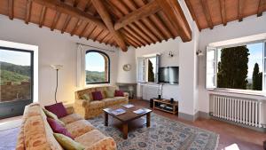 Χώρος καθιστικού στο Casa Luce at San Donato in Perano