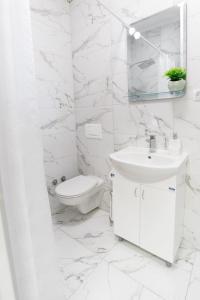 Et badeværelse på Vila Jevtić studio 3