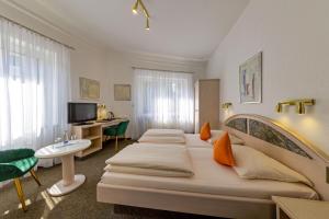 TV a/nebo společenská místnost v ubytování Hotel Brack