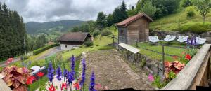 Nespecifikovaný výhled na hory nebo výhled na hory při pohledu z bed and breakfast