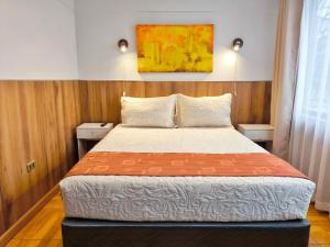 Postel nebo postele na pokoji v ubytování Hotel Intillanka