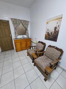 Χώρος καθιστικού στο De Villa Guesthouse
