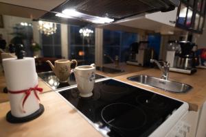 Η κουζίνα ή μικρή κουζίνα στο Aaria Bed and Breakfast +33 φωτογραφίες