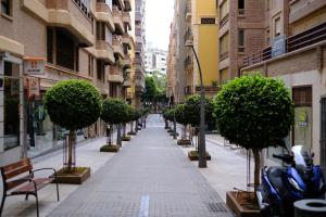 Bygningen som lejligheden ligger i