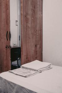 Uma cama ou camas num quarto em Best Builder