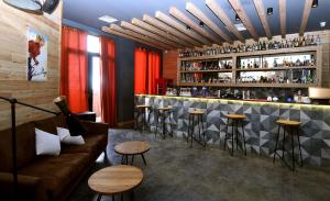 Lounge nebo bar v ubytování Four Season Gudauri