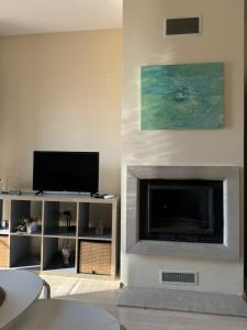 A television and/or entertainment centre at Emerald Buddha Apartment