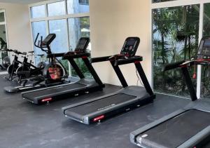 Fitness centrum a/nebo fitness zařízení v ubytování Coastal Paradise in South Akumal