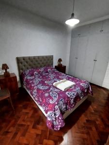 Postel nebo postele na pokoji v ubytování El Rosarino