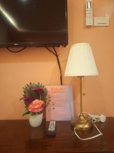 TV a/nebo společenská místnost v ubytování Irabella Travellers Inn