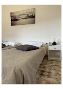 Postel nebo postele na pokoji v ubytování Apartamento Fortaleza