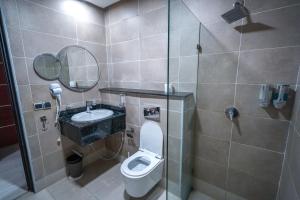 Koupelna v ubytování FEKRI HOTEL