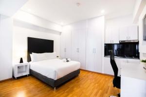 TV a/nebo společenská místnost v ubytování Hotel Z3 Pereira