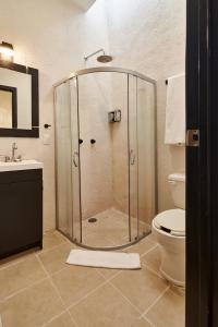 Koupelna v ubytování Aura Hotel B&B