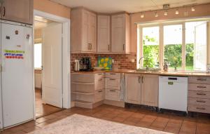 Una cocina o cocineta en 4 Bedroom Amazing Home In Simrishamn