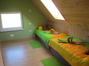 Postel nebo postele na pokoji v ubytování Holiday Home Krn&Relax