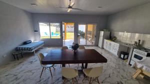 Kuchyň nebo kuchyňský kout v ubytování Quinta Las Margaritas