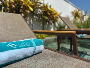 Casa Aconchego Lençóis的阳台或露台