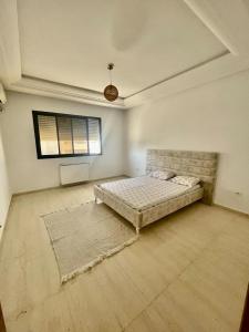Postel nebo postele na pokoji v ubytování Appartement la falaise