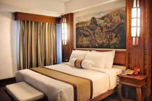 Katil atau katil-katil dalam bilik di Chanthapanya Hotel +30 gambar