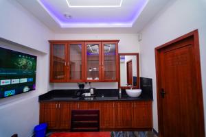 Kuchyň nebo kuchyňský kout v ubytování Skylar Seaview Beach Resort & Ayurveda Varkala