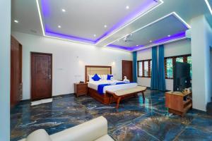 Postel nebo postele na pokoji v ubytování Skylar Seaview Beach Resort & Ayurveda Varkala + 37 fotografií