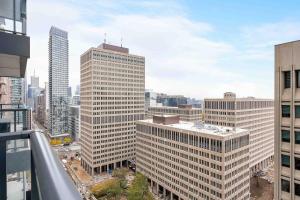 Γενική άποψη της πόλης Τορόντο ή θέα της πόλης από  αυτό το διαμέρισμα